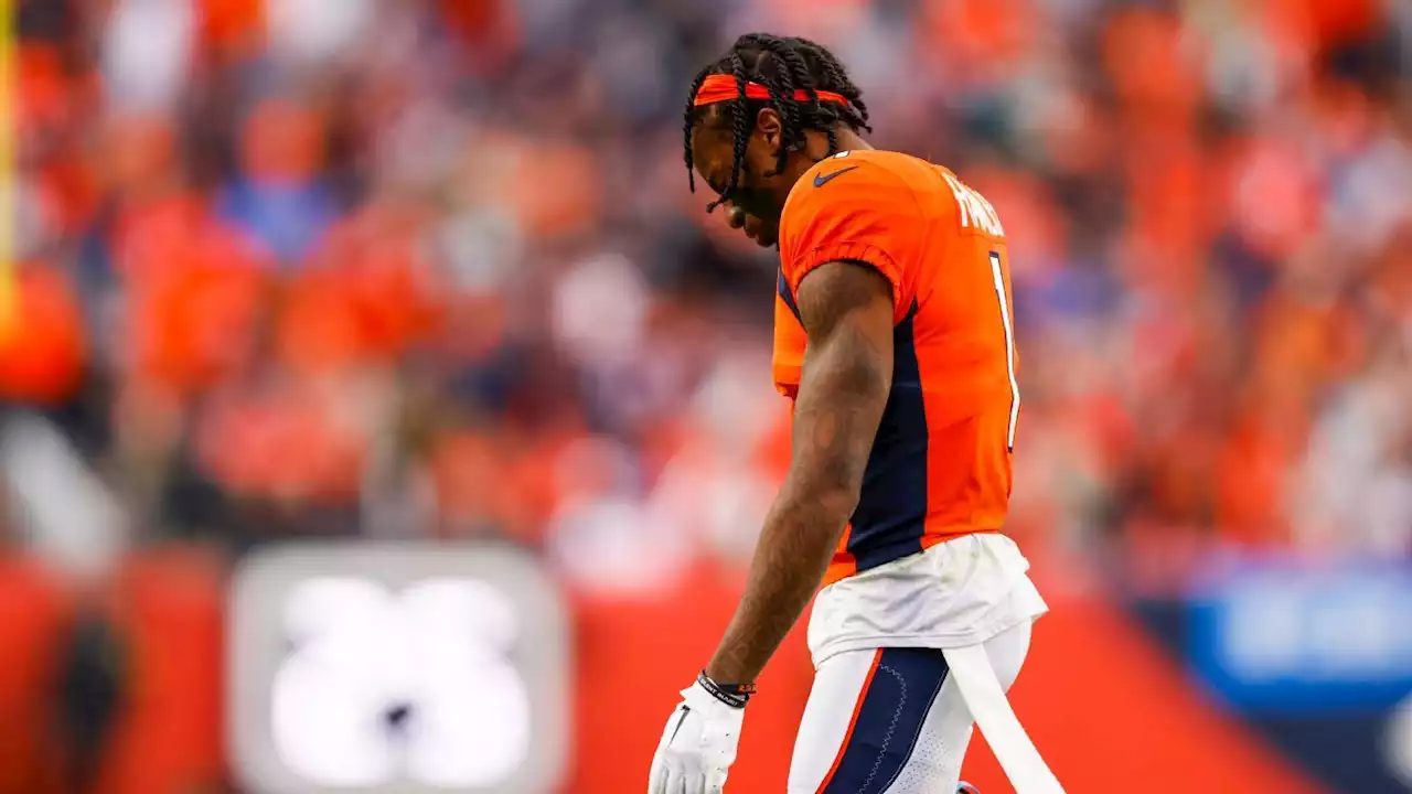 Detectan problema en el corazón de KJ Hamler, de los Broncos