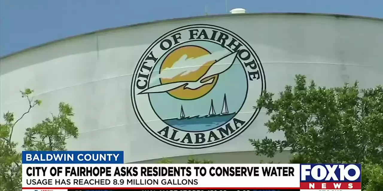 Fairhope nears water usage limit; mayor urges conservation