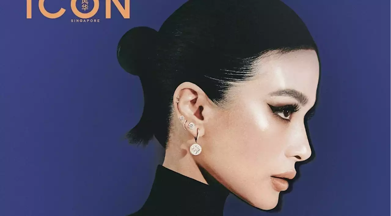 Heart Evangelista is a fierce fashion icon in a Singaporean magazine cover