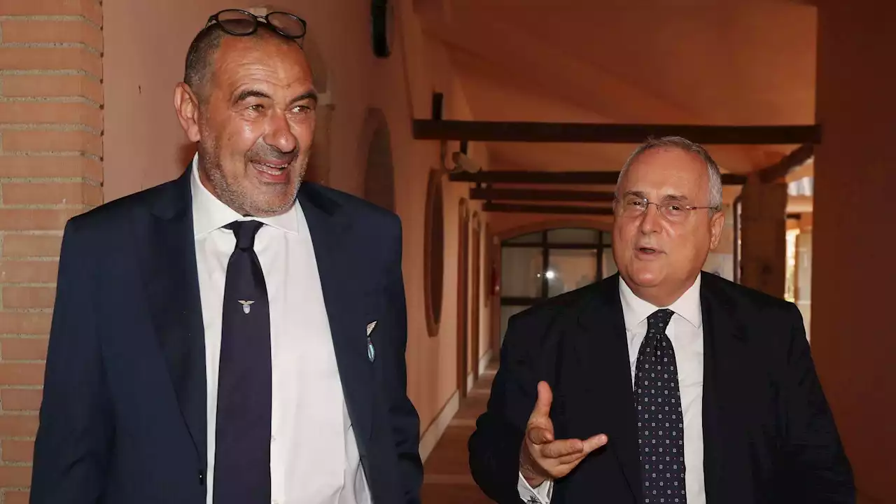 La Lazio chiarisce: 'Piena sintonia nella gestione del mercato tra Sarri e Lotito' | Goal.com Italia