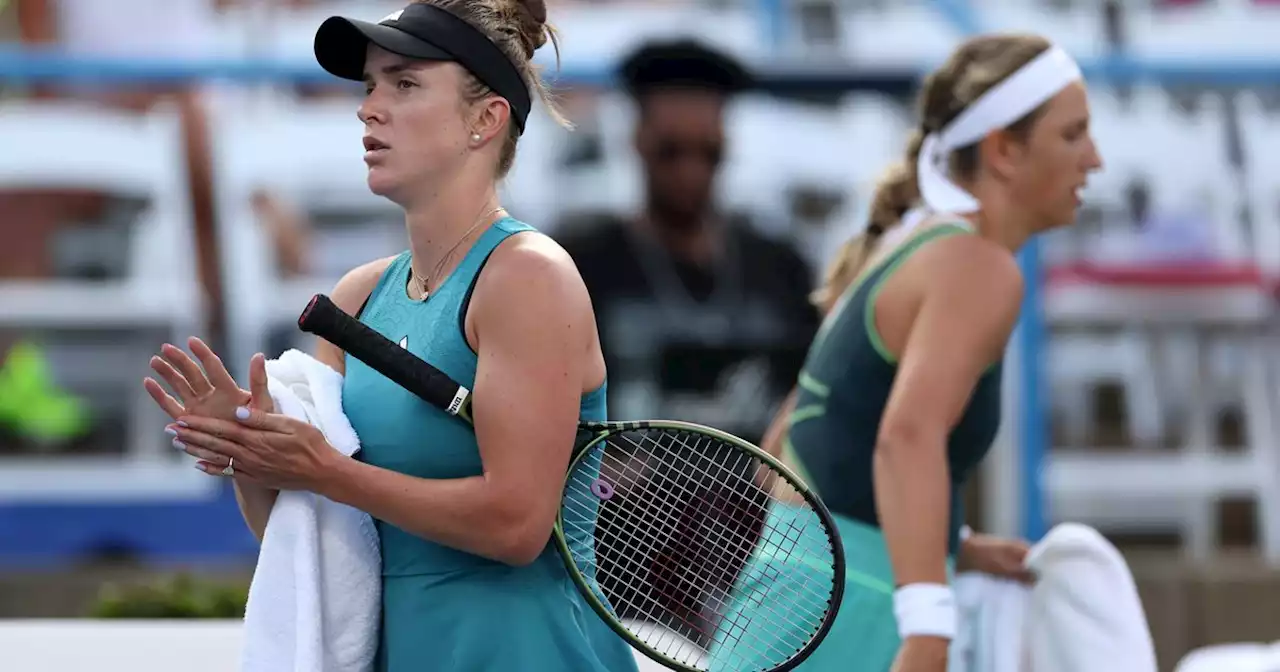 Tennis Fans In DC Warned That Ukraine's Svitolina And Belarus' Azarenka Won't Shake Hands