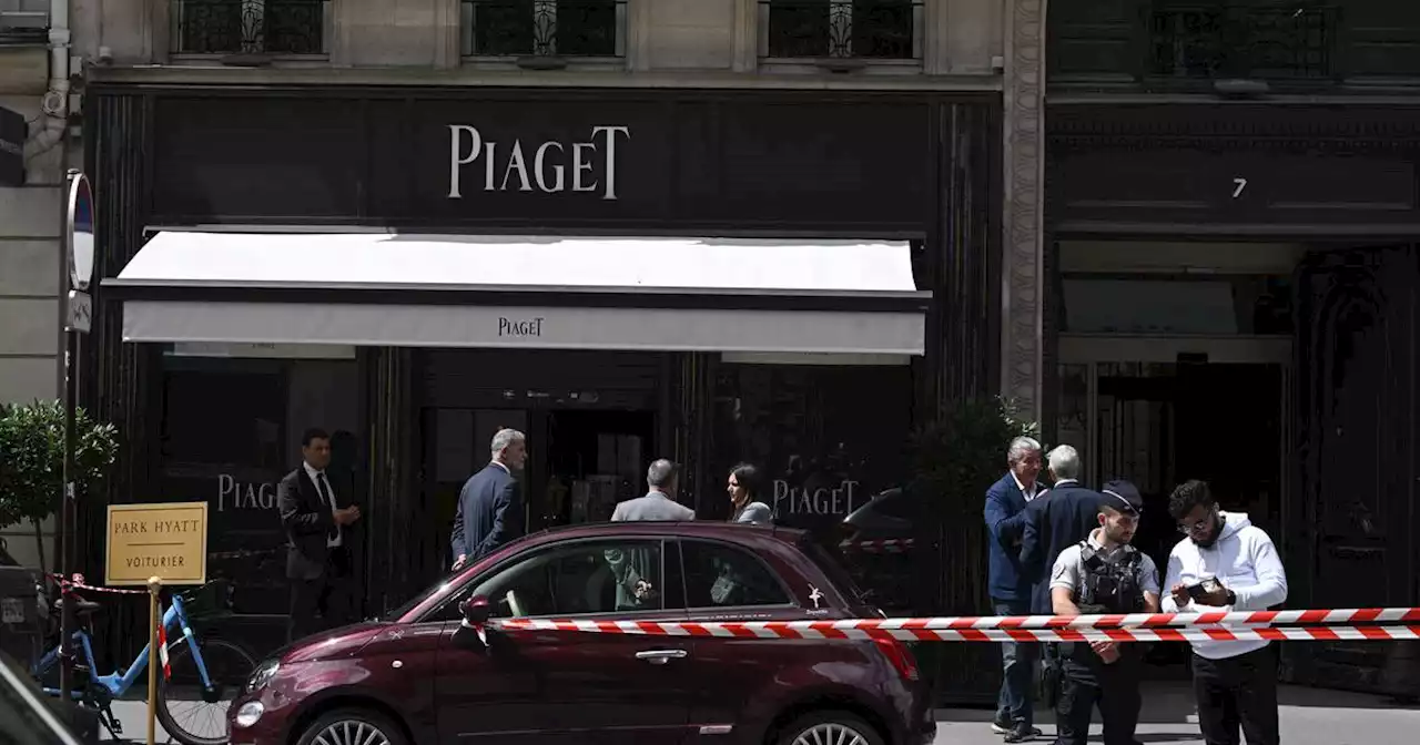 Jewellery worth up to €15m stolen from Piaget store in Paris