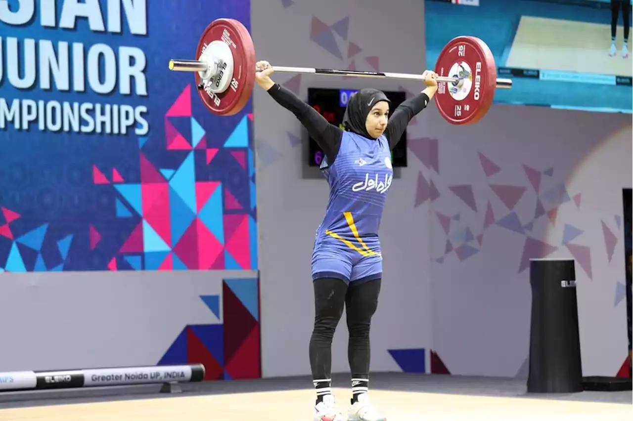 ۴ مدال دختران نوجوان و جوان ایران در وزنه‌برداری قهرمانی آسیا