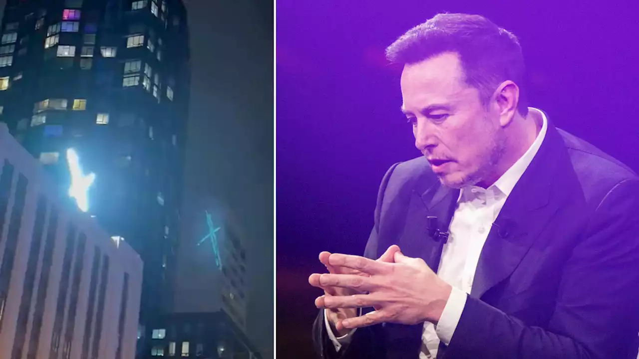 Elon Musk Forced to Take Down Disastrous 'X' Sign on Twitter Building After 3 Days