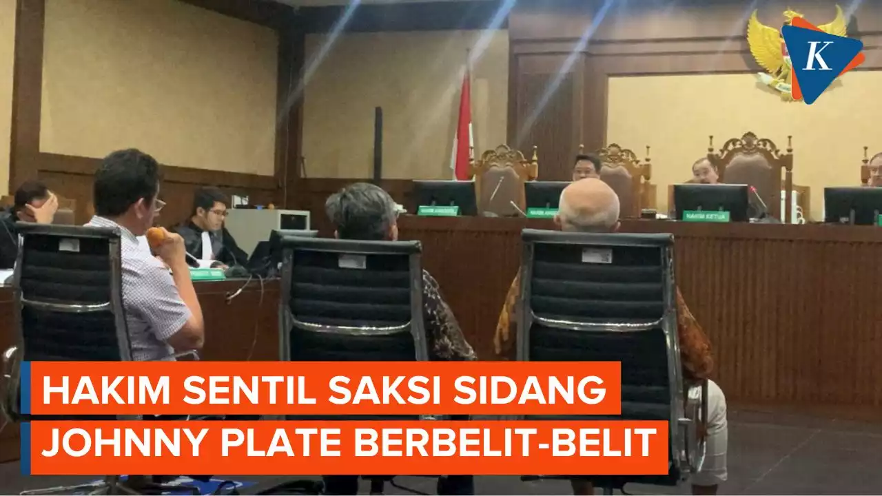 Momen Hakim Cecar Pejabat Kominfo, Kesaksiannya Berbelit-belit di Sidang Johnny Plate