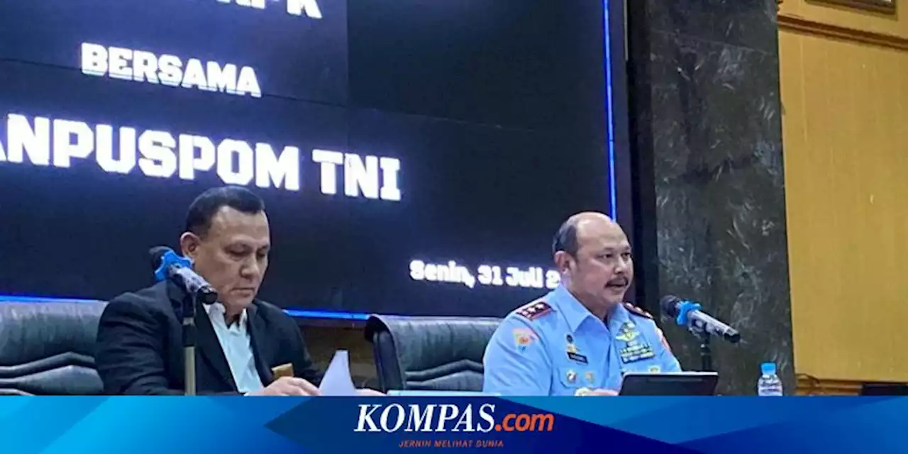 Puspom TNI Dalami Aliran “Dana Komando” yang Diduga Diperintahkan Kepala Basarnas