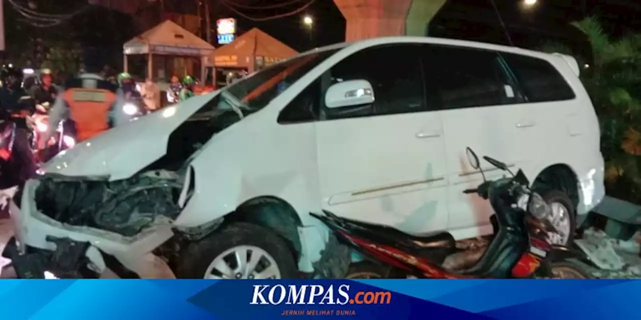 Sopir yang Tabrak 6 Motor di Perempatan Lampu Merah Fatmawati Dibawa ke Polres Jaksel