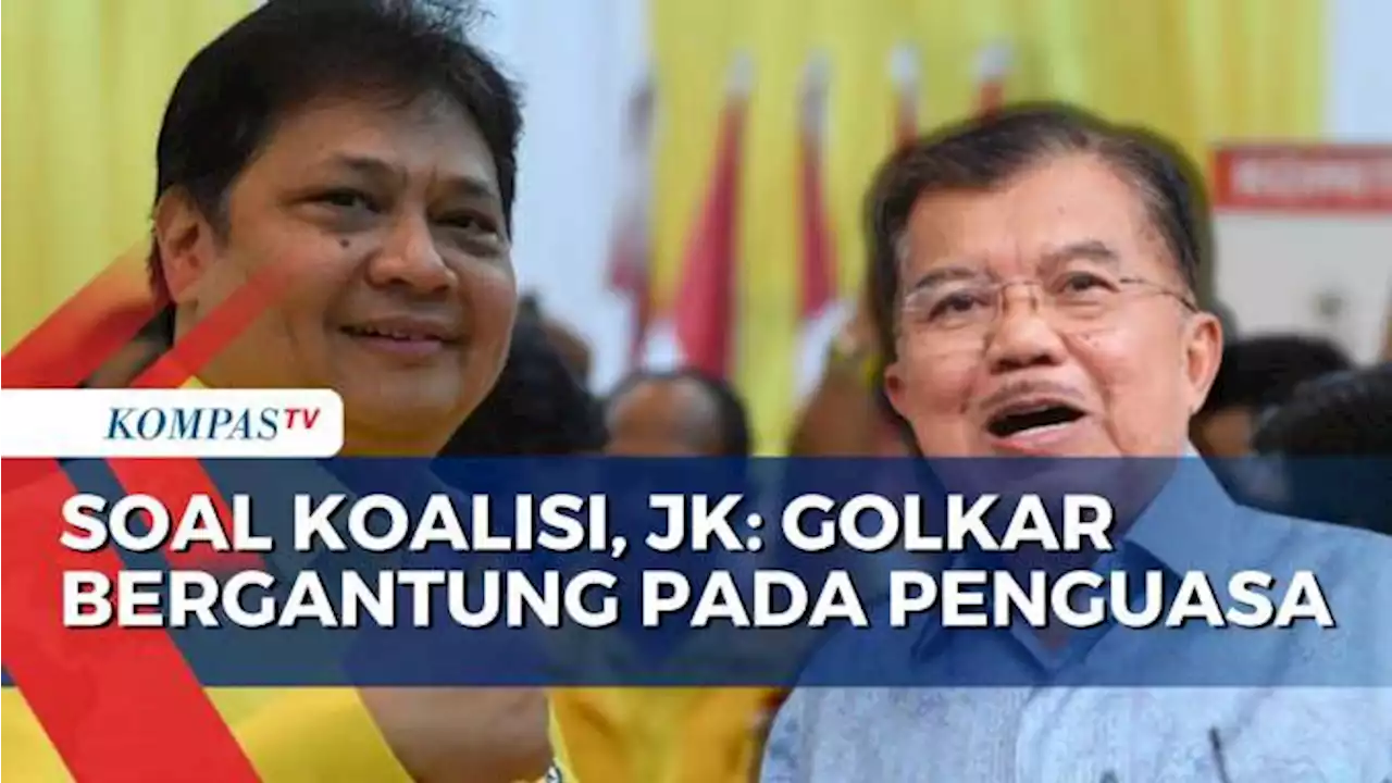 Jusuf Kalla: Golkar Sangat Bergantung pada Penguasa untuk Tentukan Koalisi