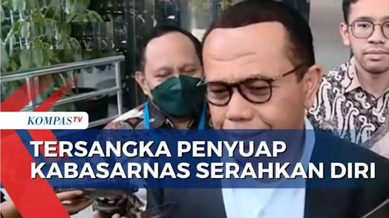 Tersangka MG Penyuap Kabasarnas Serahkan Diri ke KPK