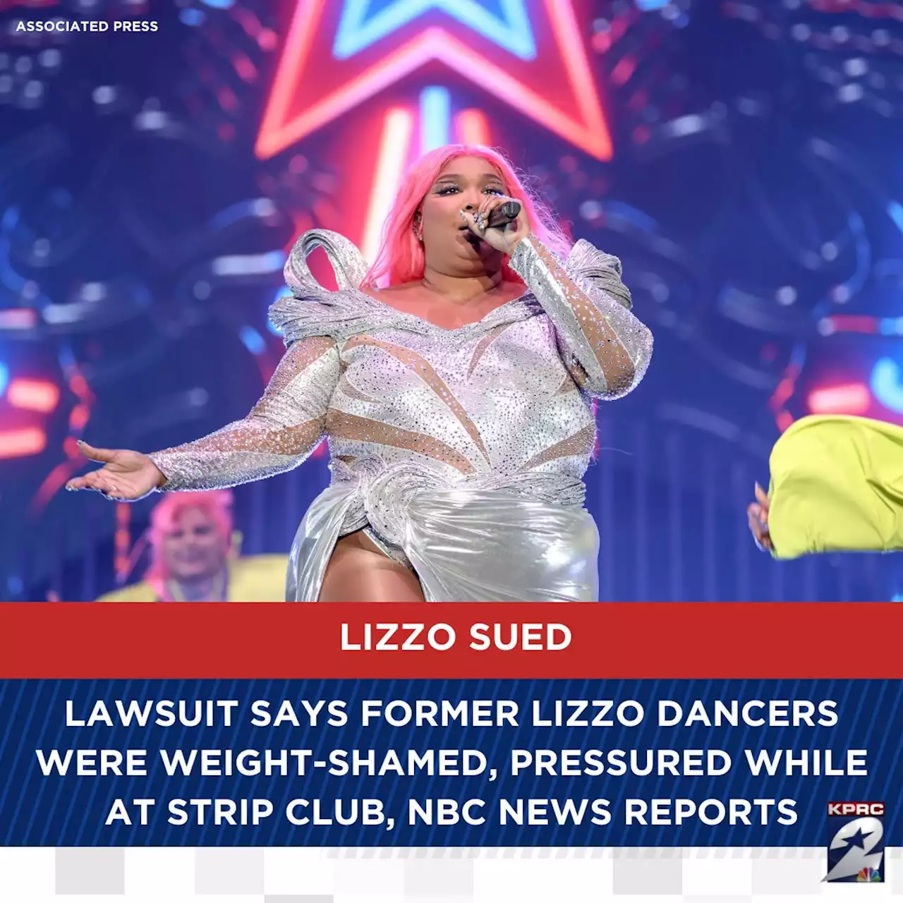 Former Lizzo dancers were weight-shamed and pressured while at strip club, lawsuit says