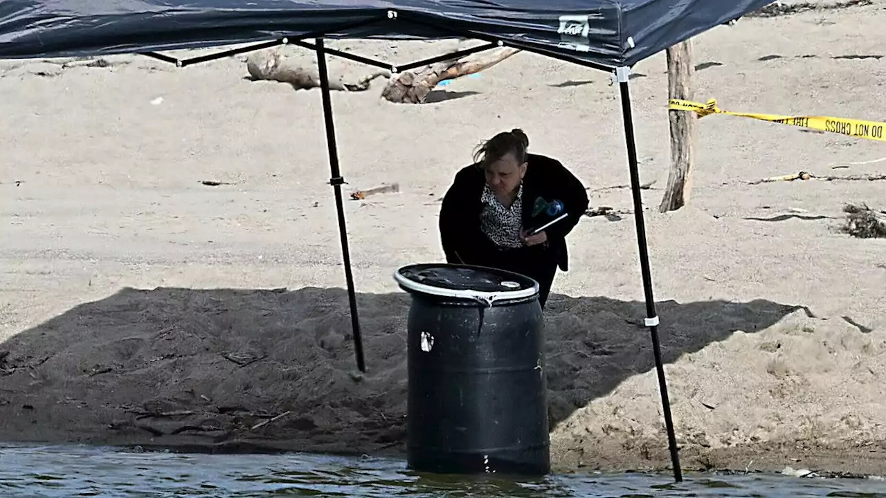 Fass mit Leiche an Strand von Malibu gespült