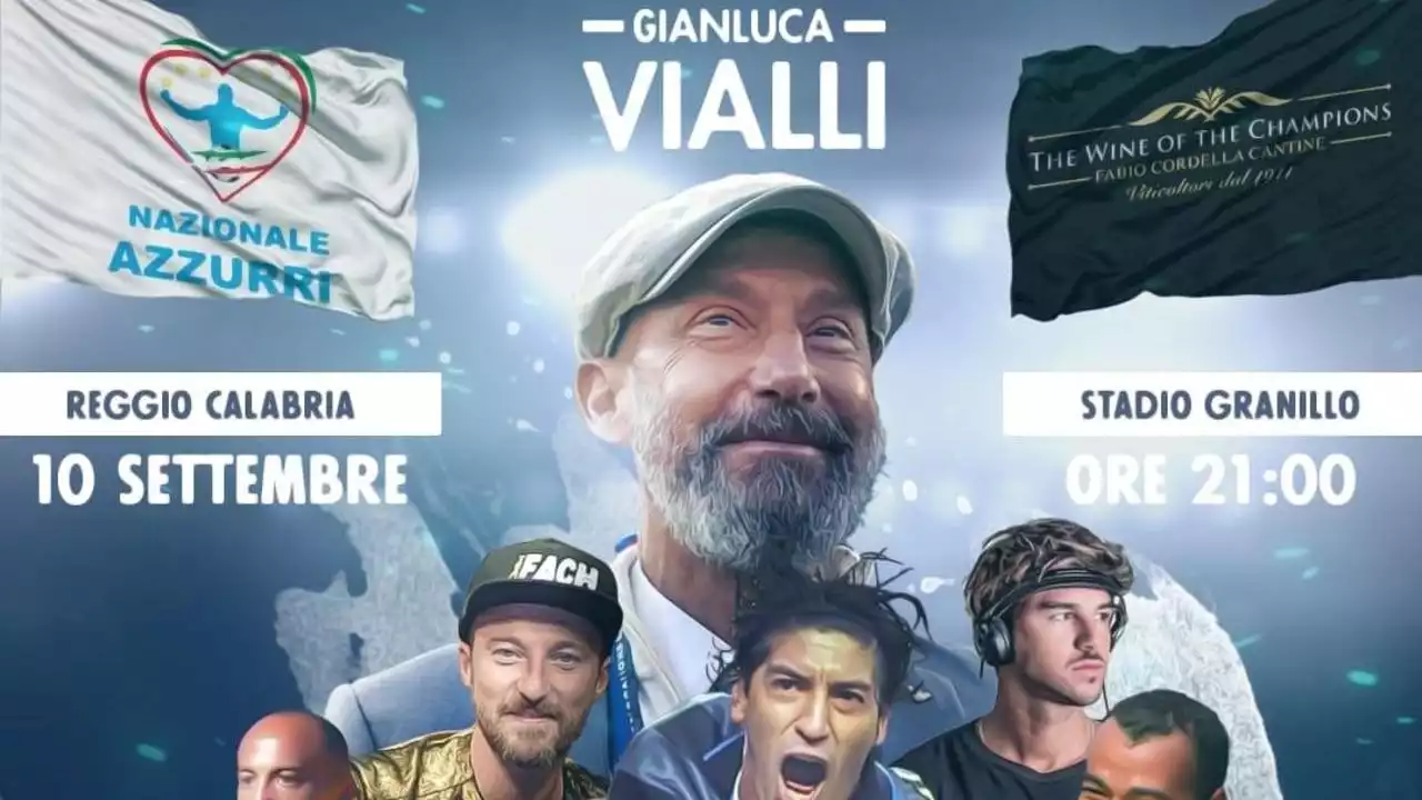 A Reggio Calabria una partita per ricordare Gianluca Vialli