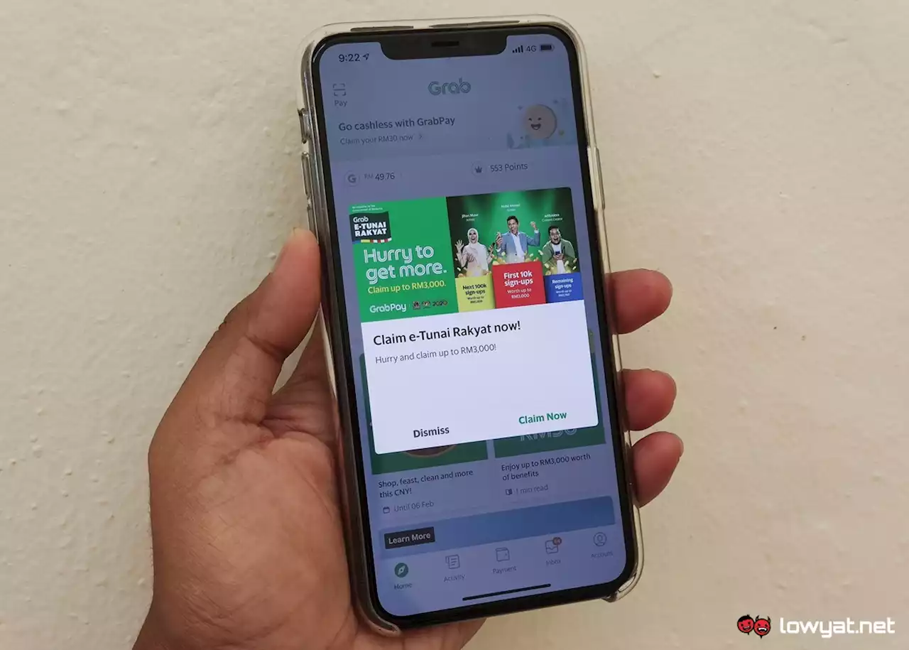 RM100 E-Tunai To Be Credited To E-Wallets In Q4 2023