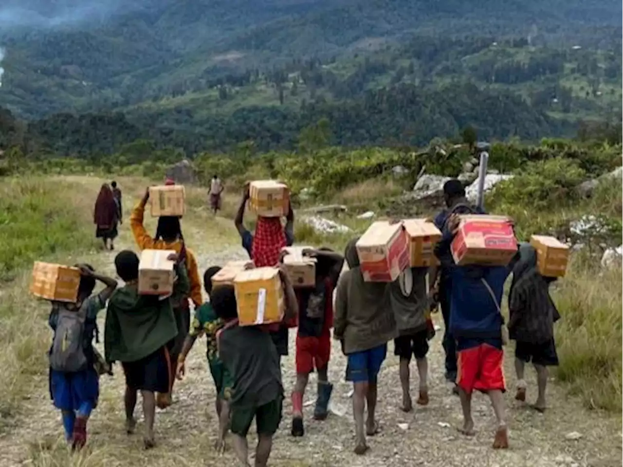 Kemensos Pastikan Bantuan Logistik Sudah Diterima Masyarakat Papua Tengah