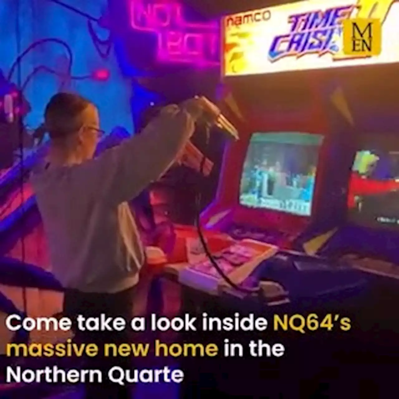 Retro arcade and gaming bar moves into HUGE new venue - and it's only next door