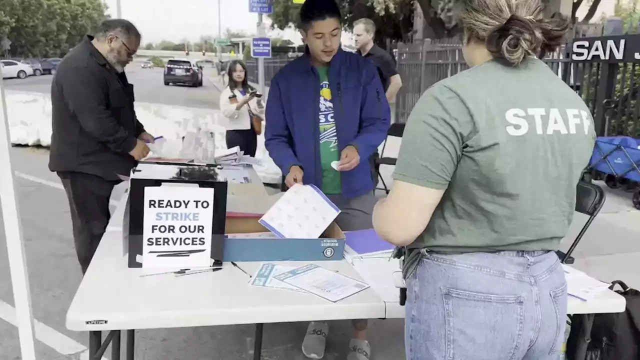 Thousands of San Jose city workers hold strike vote