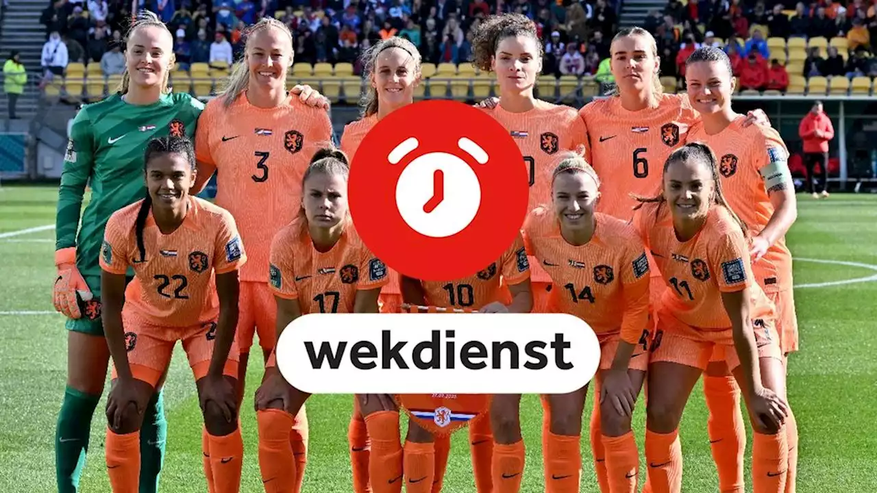 Wekdienst 1/8: Oranje speelt tegen Vietnam • Veerboot naar Ameland vaart vaker