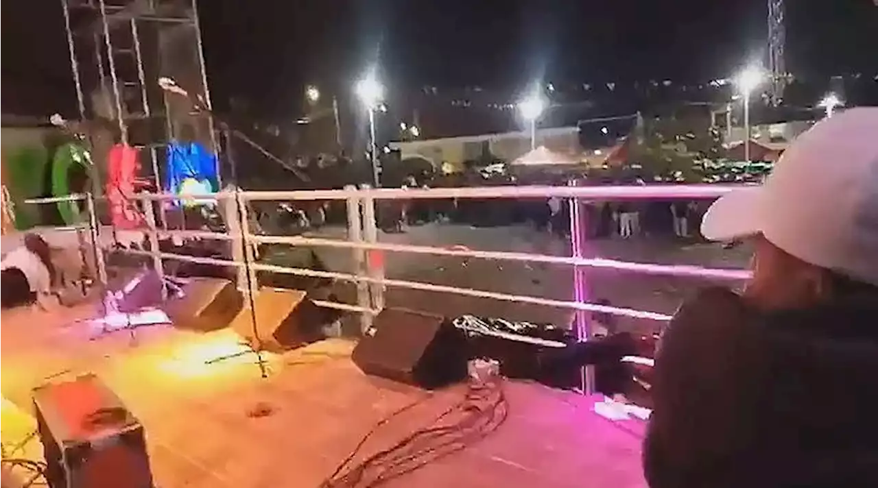 Balacera en medio de concierto de salsa en las fiestas de San Pedro de Cartago, Nariño