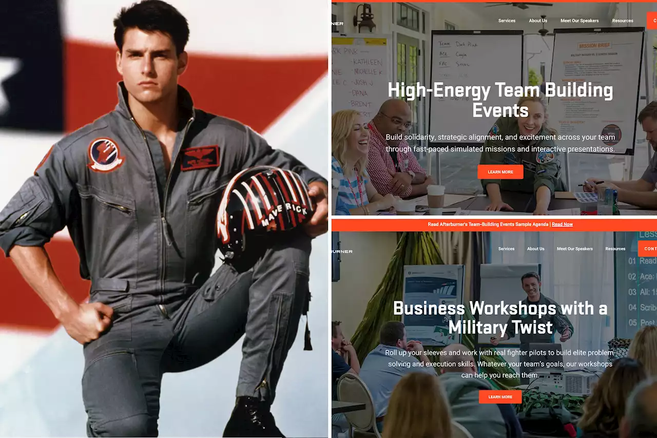 Companies paying $100K for intense ‘Top Gun experience’ to help build teamwork