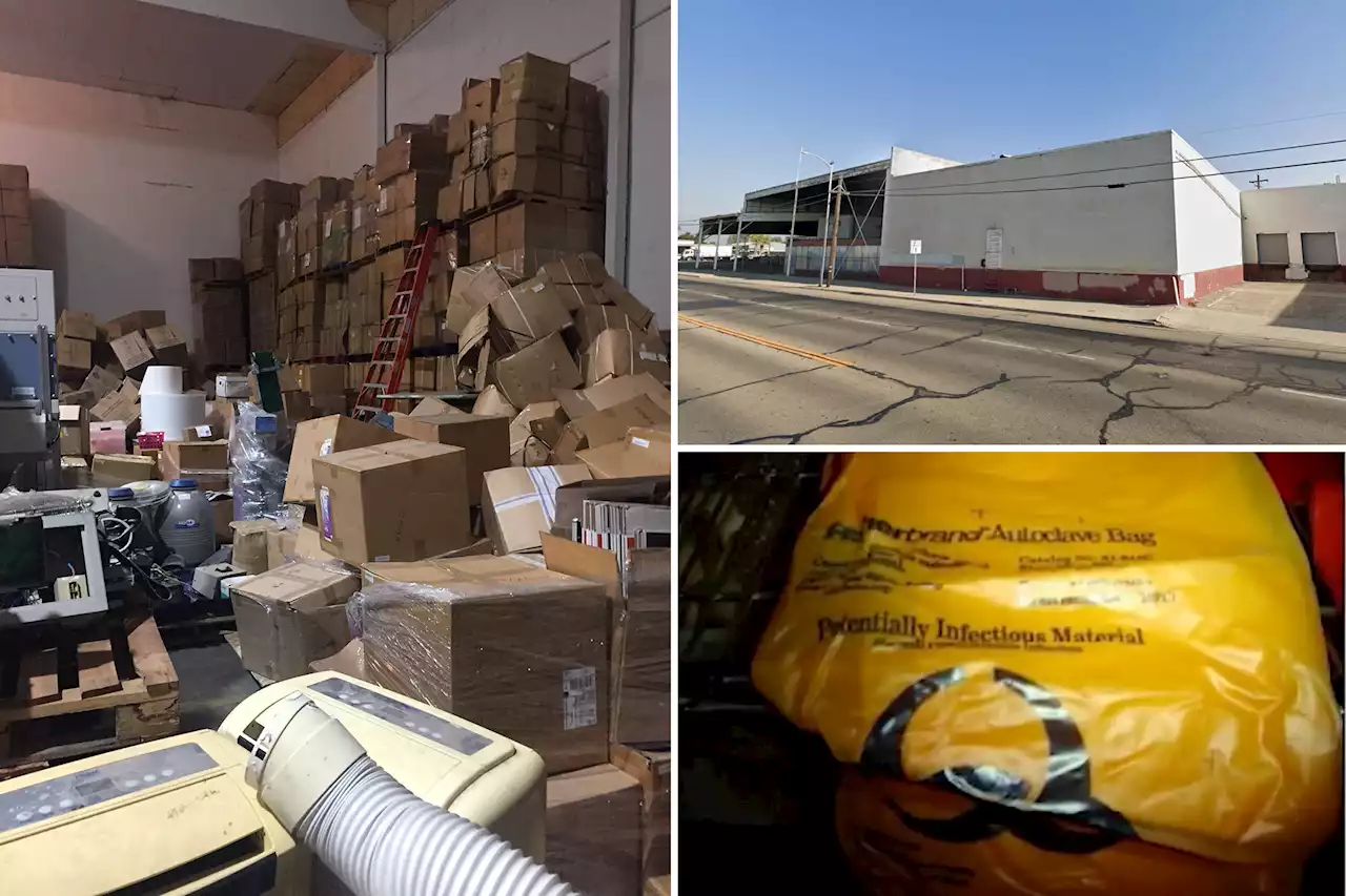 Secret medic lab storing COVID-19 and hundreds of dead mice found in California warehouse