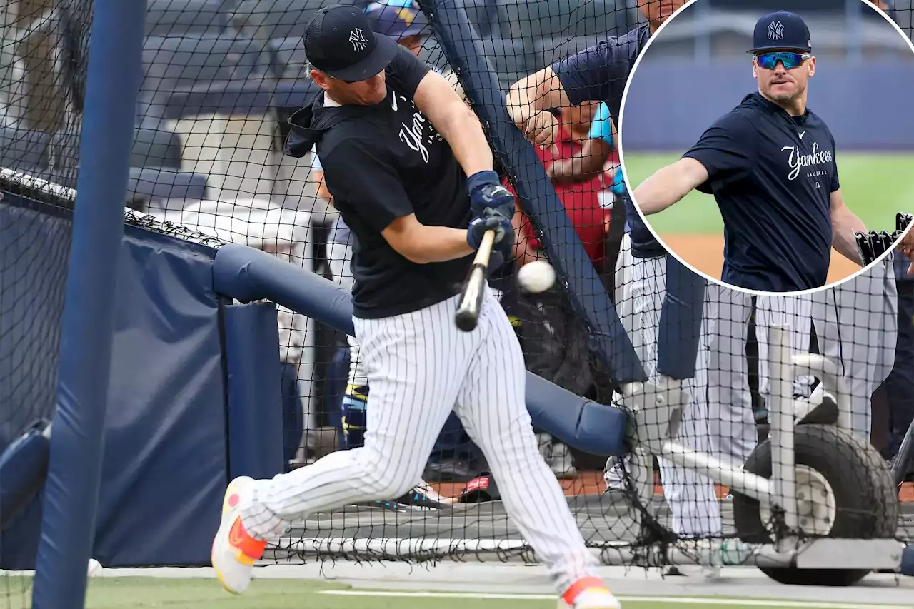 Yankees’ Josh Donaldson takes batting practice in surprising injury development