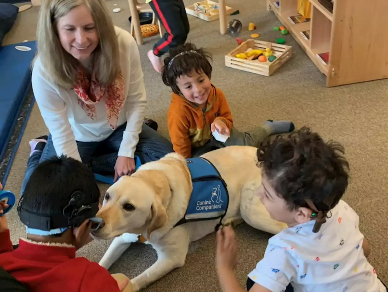 Snapp Shots: Beloved dog at Berkeley preschool for deaf children dies