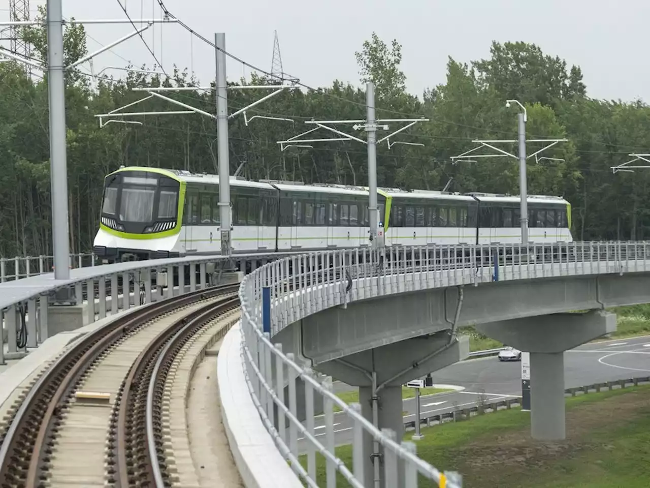 Montreal light-rail transit system shuts down on first official day of service