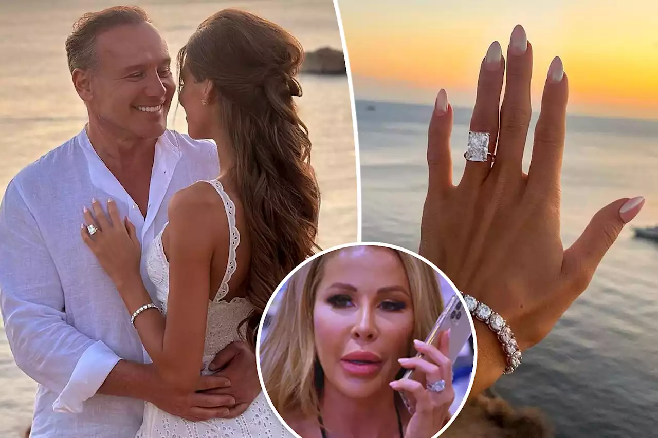 Katharina Mazepa’s engagement ring from Lenny Hochstein could be worth nearly twice as much as Lisa’s