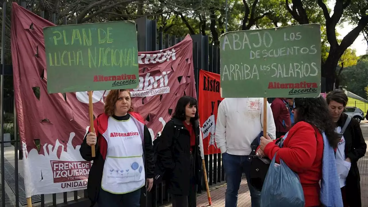 Paro y marcha docente en la ciudad | Ademys reclama un aumento y rechaza el 'ataque' del gobierno porteño a la docencia