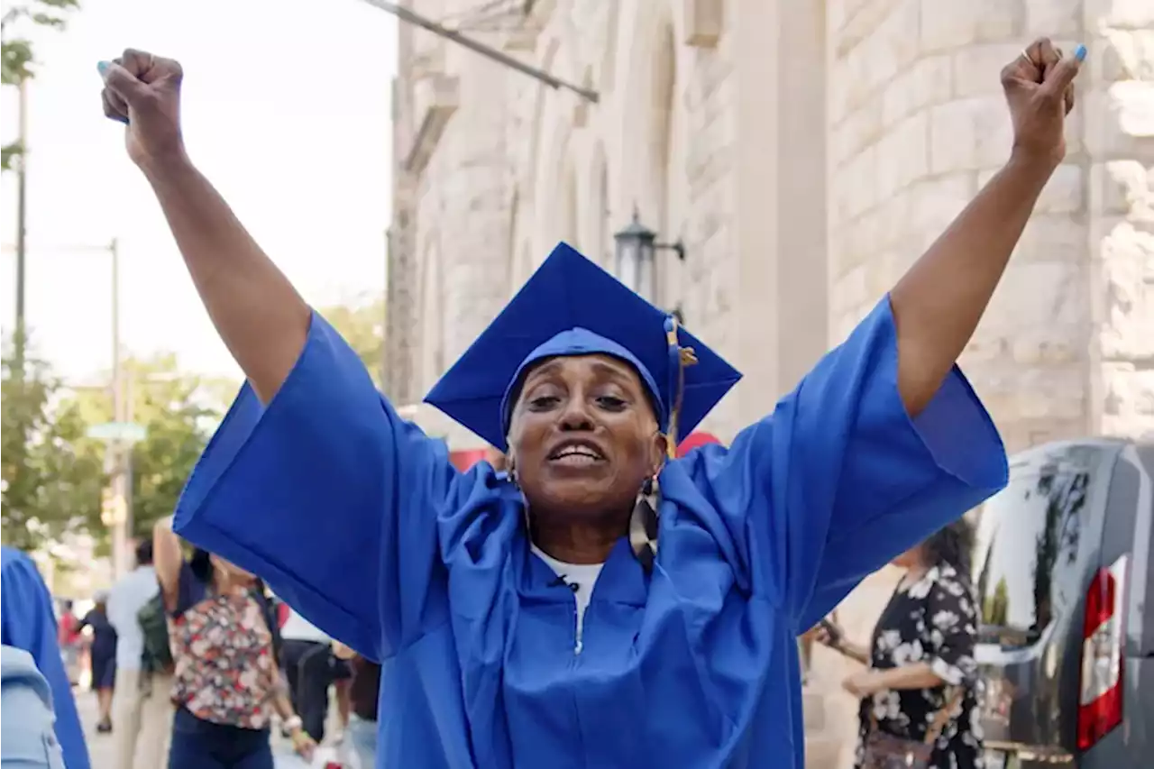 A victory for Ms. Betty: One Bright Way’s oldest graduate takes the stage