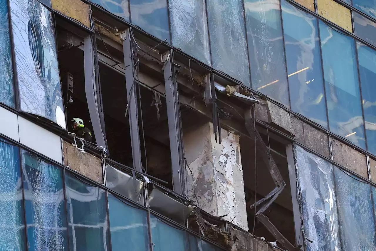 Drones target Moscow, high-rise building hit