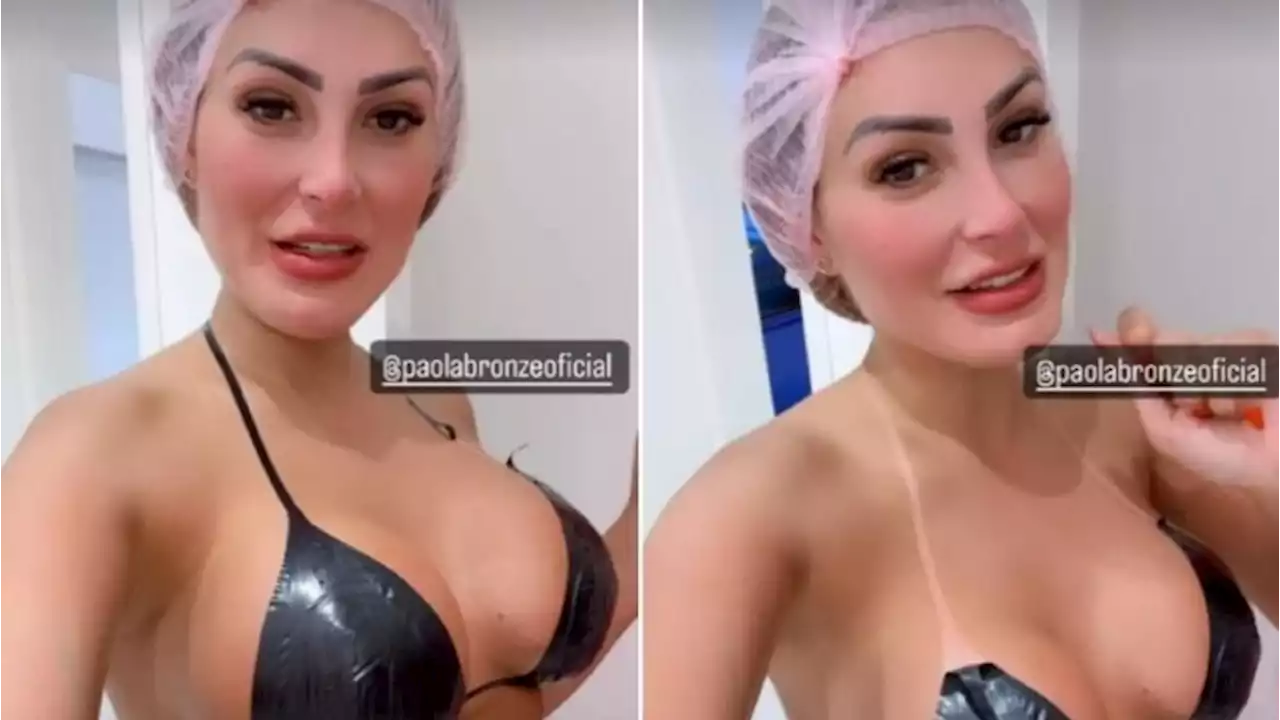 Andressa Urach faz bronzeamento artificial e divulga resultado: ‘Vocês precisam fazer’