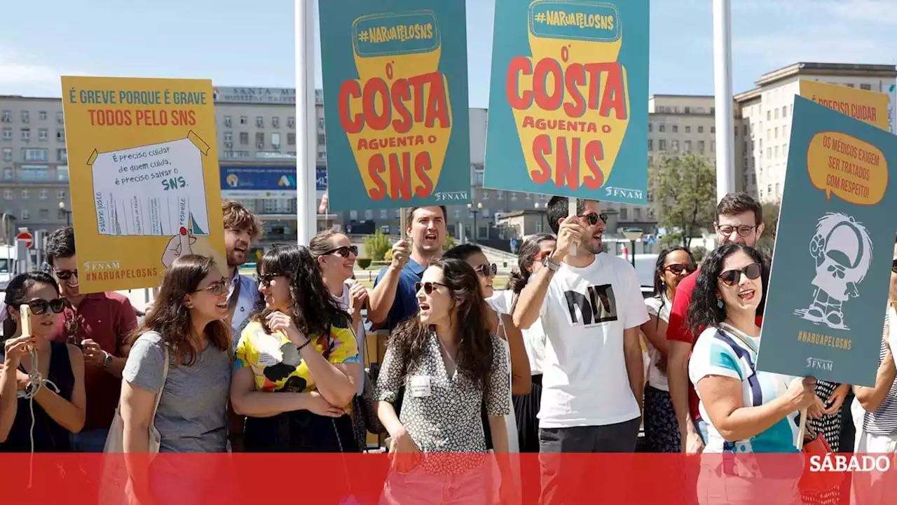 Adesão à greve dos médicos ronda os 95% e há hospitais só com serviços mínimos