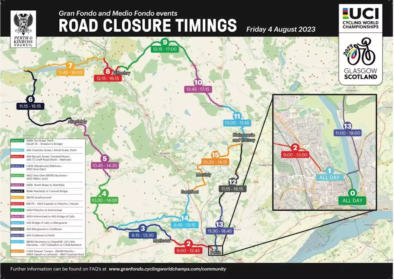 Locals slam 'disgrace' of '100-mile diversion' to cross town during UCI Cycling World Championships Gran Fondo