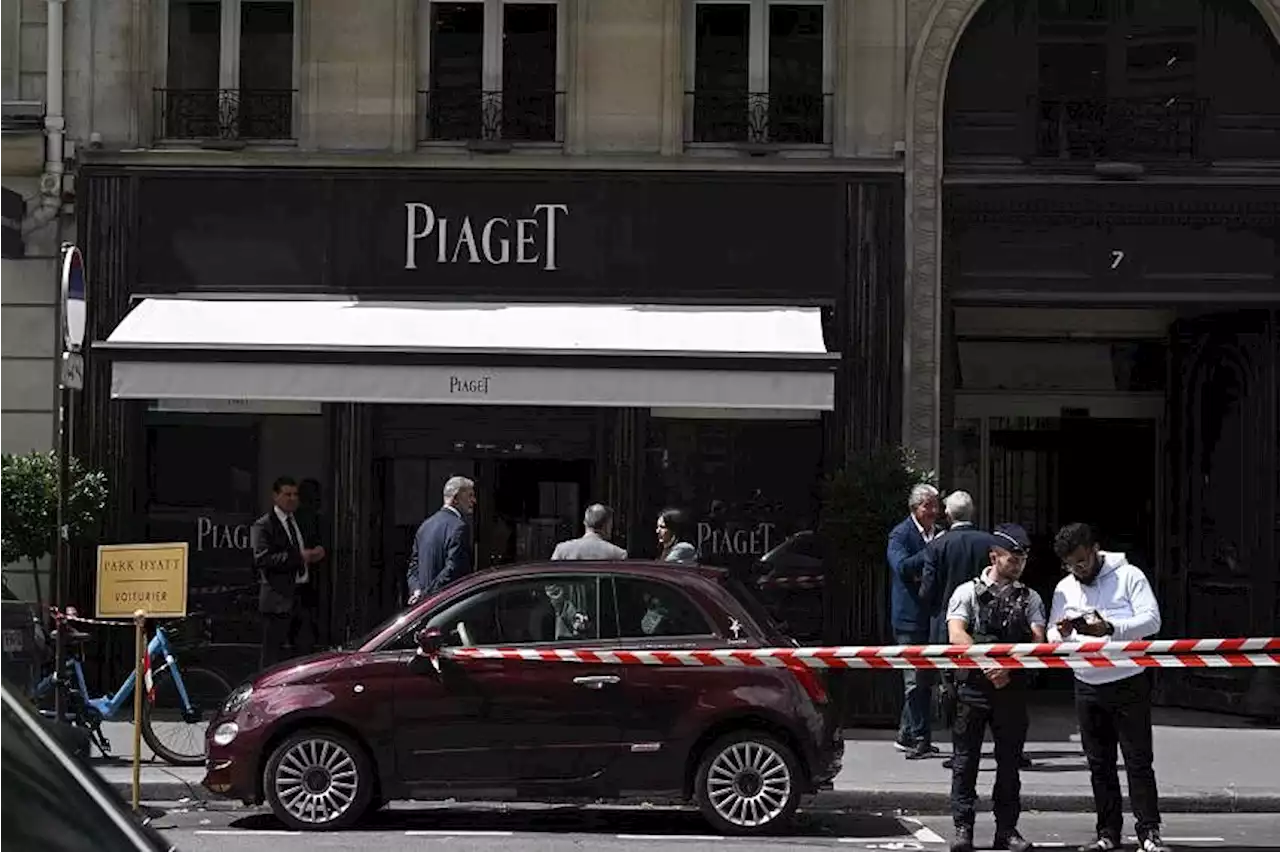 Armed robbers steal jewellery worth millions from Piaget store in Paris