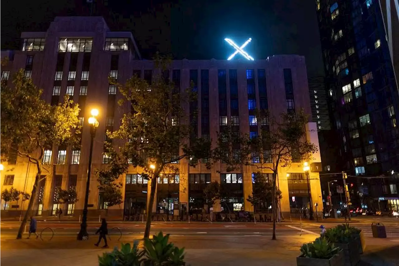 San Francisco warns Musk he needs permit for giant, flashing X sign