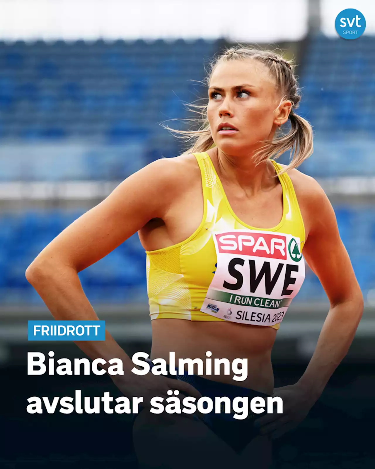 Friidrott: Efter VM-missen: Bianca Salming avslutar säsongen