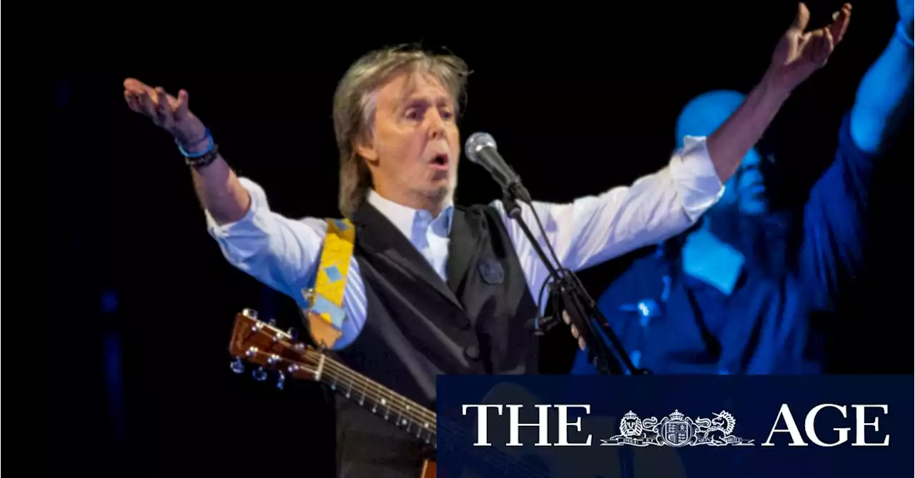 Paul McCartney to tour Australia in October