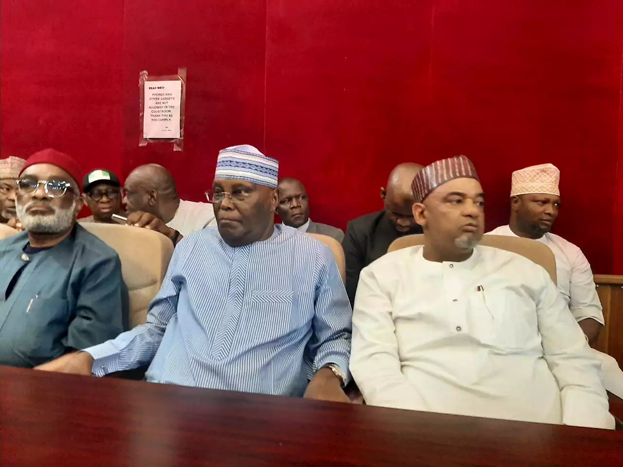 PHOTOS: Atiku present as presidential tribunal reconvenes for adoption of final addresses | TheCable