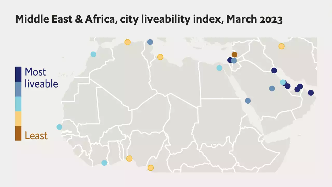 The world’s least liveable cities are starting to improve