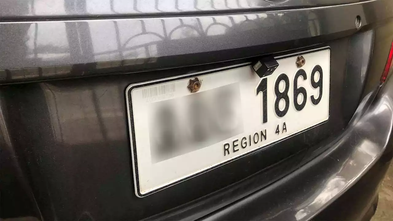 LTO: Failure to claim replacement plates within 60 days could result in penalty