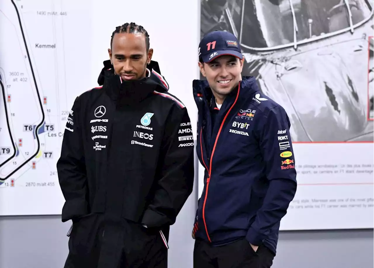 Checo Pérez recibe un feroz ataque de Lewis Hamilton en la Fórmula 1