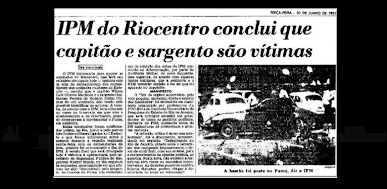 Reinaldo Azevedo: Inquérito do Exército sobre golpe é tão sério como aquele sobre o Riocentro