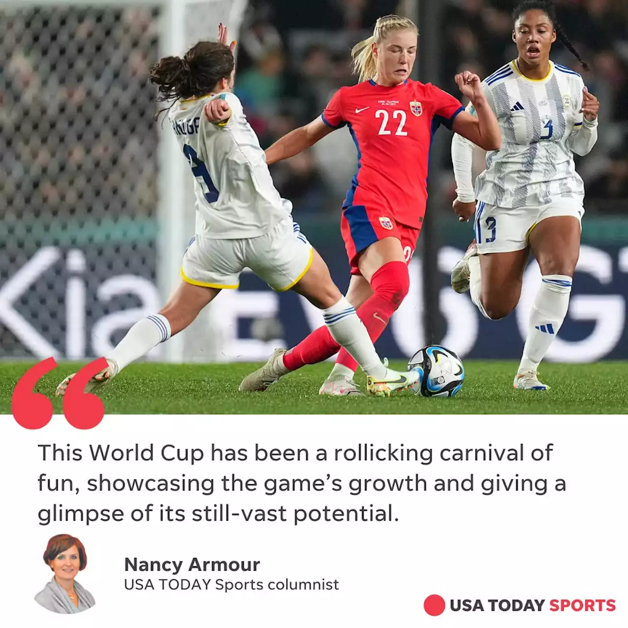 'Amazing to see': World Cup's compelling matches show what investing in women gets you