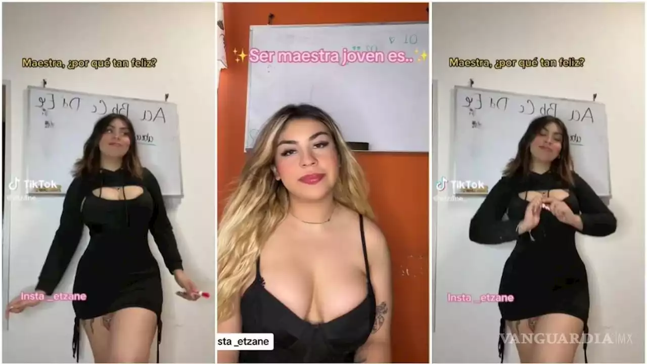 ‘¿Maestra, tiene novio?’... Ella es Etzane, la profesora de prepa que es descubierta por sus alumnos en OnlyFans (videos)