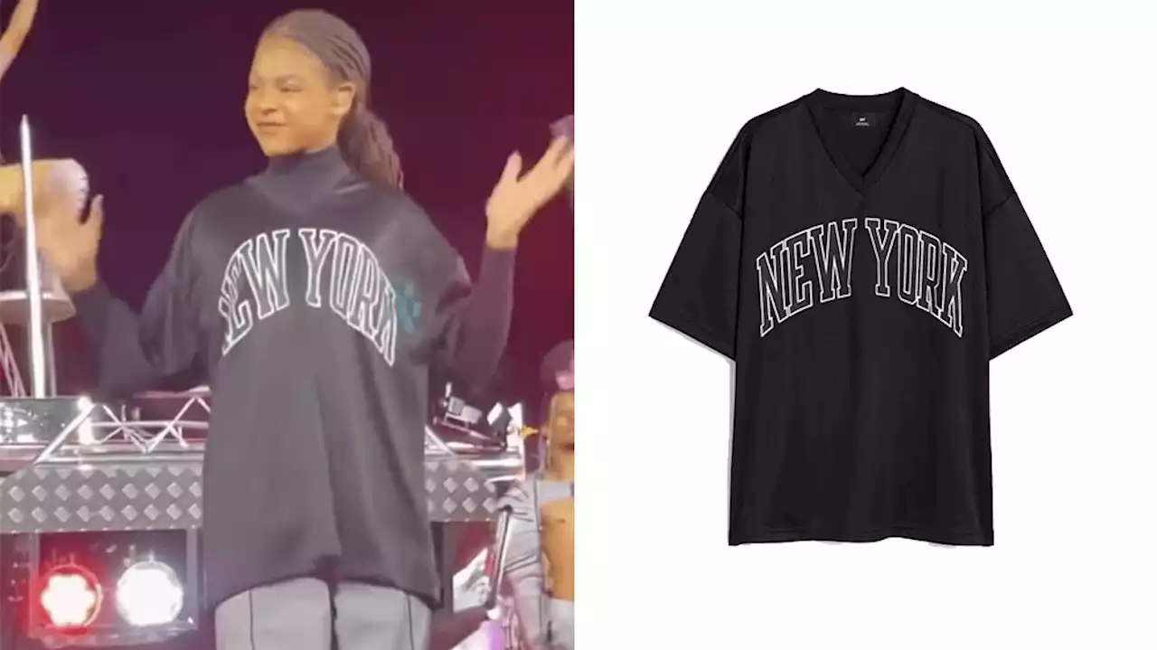 Blue Ivy Reps New York in Oversized Tee at Beyoncé’s Renaissance Tour — And It’s Online for $20