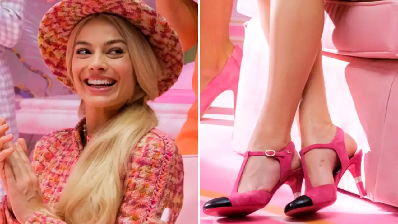 No he podido dejar de pensar en los zapatos Salomé de Chanel que vi en la película de Barbie