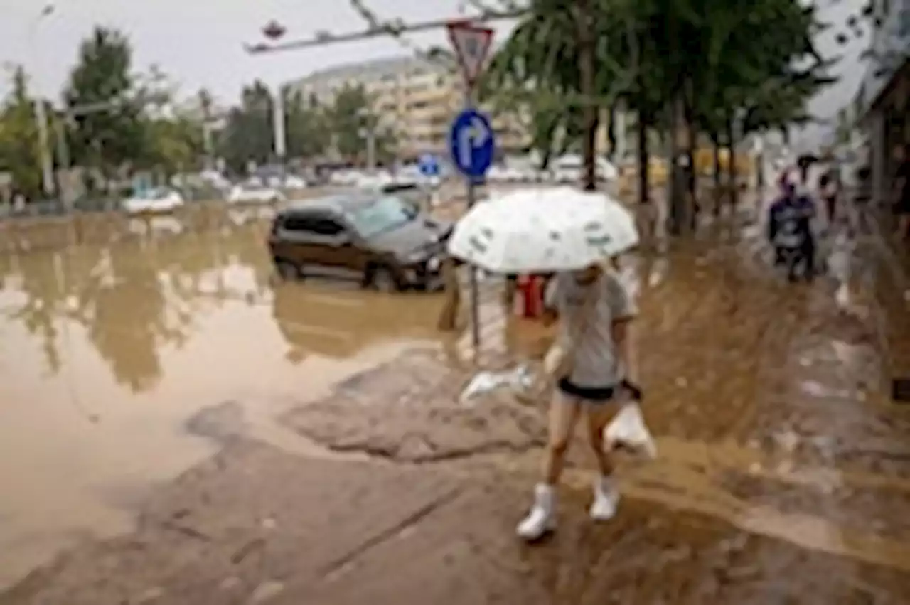 First the rain, then the mud: Typhoon wreaks havoc in Chinese capital