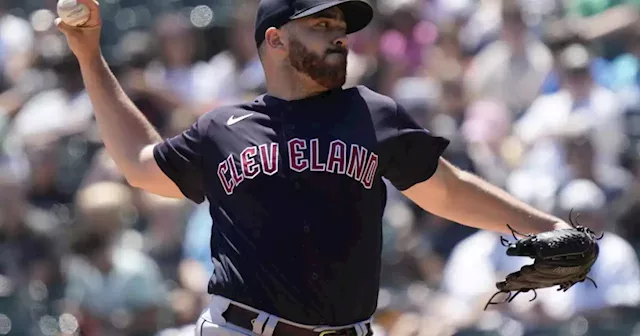 Cleveland Guardians trade pitcher Aaron Civale to Tampa Bay Rays for first base prospect