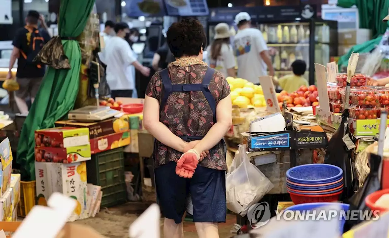 소상공인·전통시장 체감경기 악화…'소비감소·장마 영향' | 연합뉴스